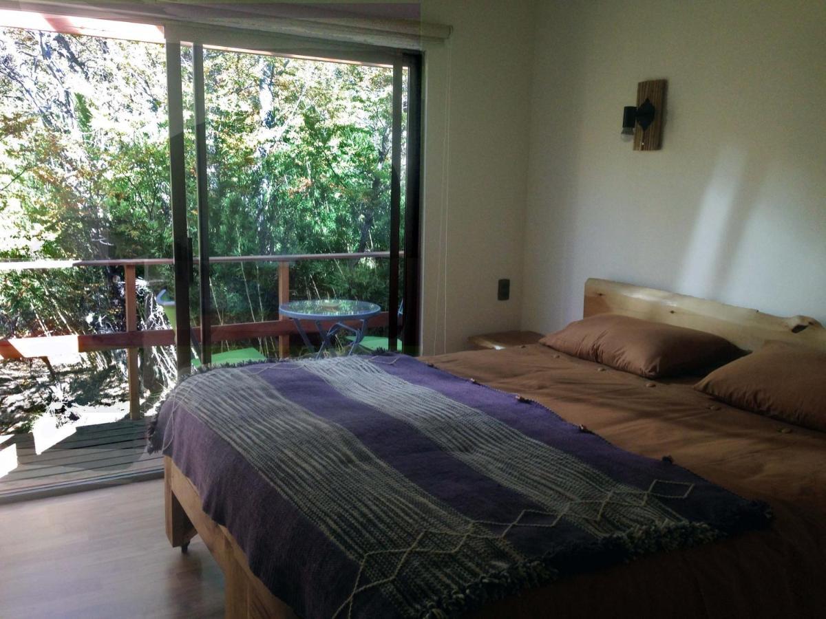Vila Refugio Ecobox Andino Las Trancas Exteriér fotografie